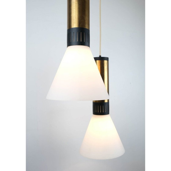 Image 1 of Lampe suspendue vintage Stilnovo, Italie 1950