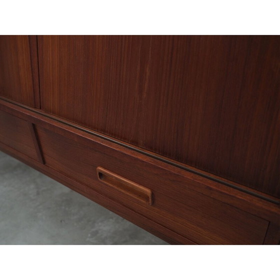 Image 1 of Buffet haut vintage en teck par Børge Seindal pour Westergaard, 1960s