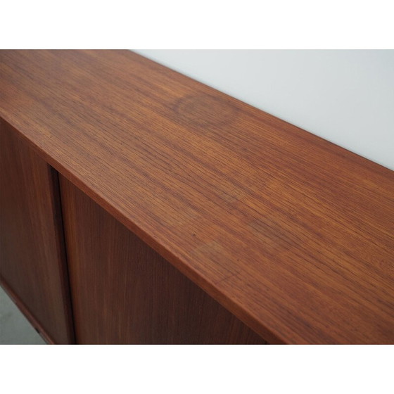 Image 1 of Buffet haut vintage en teck par Børge Seindal pour Westergaard, 1960s