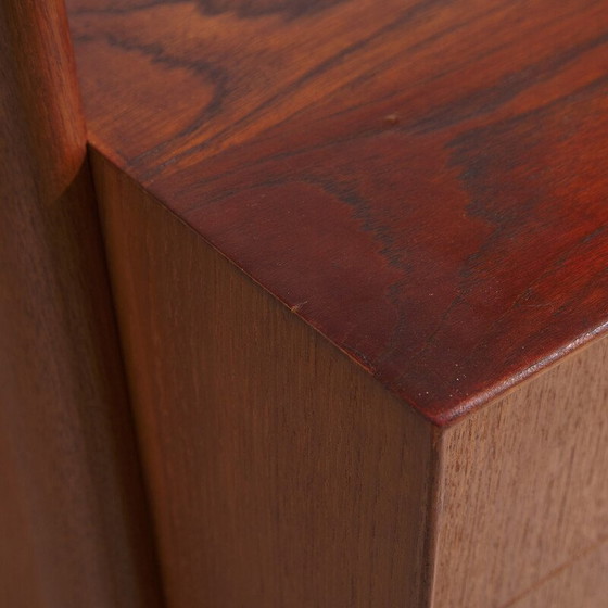Image 1 of Buffet double en teck danois vintage modèle 3 par Gunni Omann pour Oman Junn Møbelfabrik