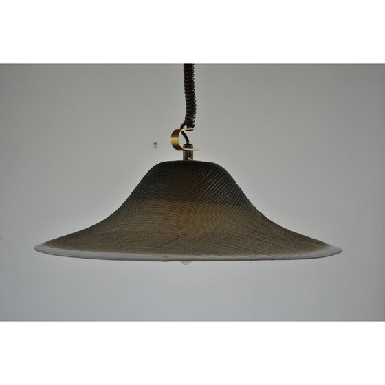 Image 1 of Suspension en verre vintage Peill Putzler 1970