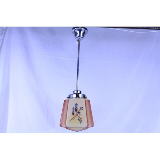 Image 1 of Lampe suspendue Vintage Art Deco, 1930