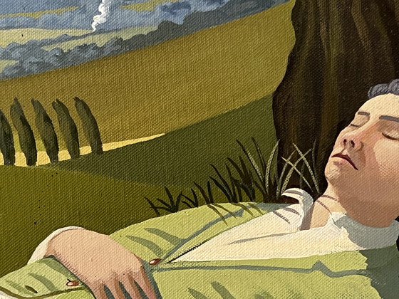 Image 1 of David Kirk, Royaume-Uni, 1960 - Toile acrylique