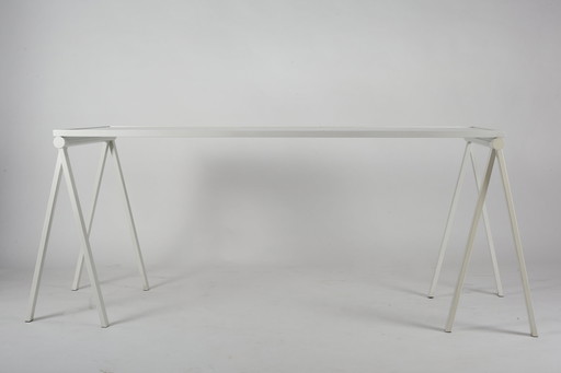 Table à tréteaux postmoderne Bieffeplast Rodney Kinsman