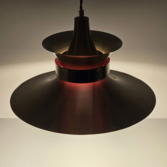 Image 1 of Lampe pendante vintage Lyskaer Belysning - Dessinée par Bent Nordsted - Danemark, 1970S.
