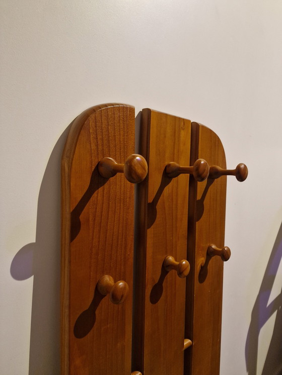 Image 1 of Porte-manteau vintage en pin