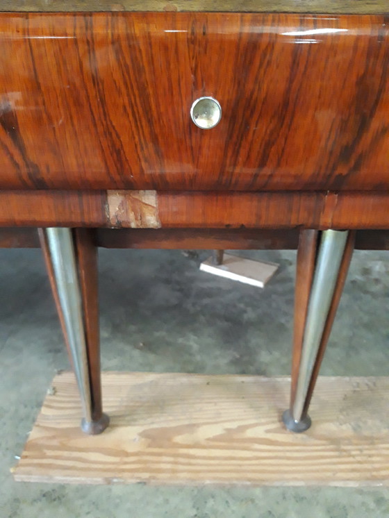 Image 1 of Enfilade Vintage En Palissandre De Rio, Rétroéclairée.