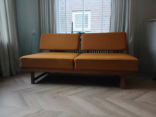 Lit de jour de Walter Knoll avec tapisserie d'origine