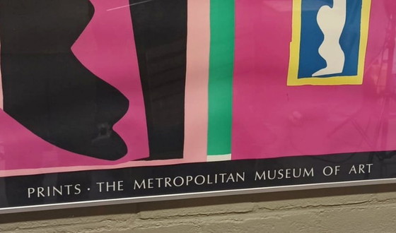 Image 1 of Henri Matisse 'Destiny' Metropolitan Museum 1983 Poster
