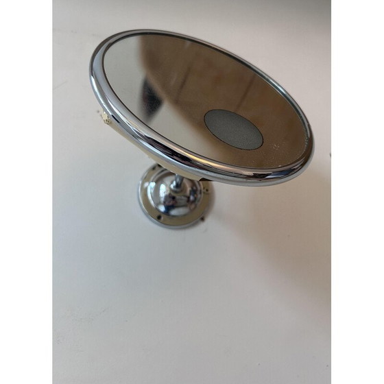Image 1 of Miroir réglable vintage en métal chromé, France 1970