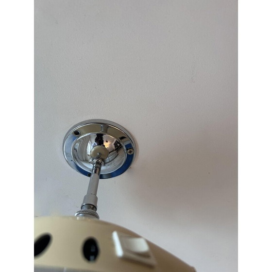 Image 1 of Miroir réglable vintage en métal chromé, France 1970