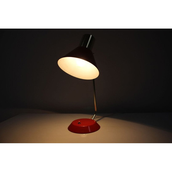 Image 1 of Lampe vintage en métal et laiton, Allemagne 1978