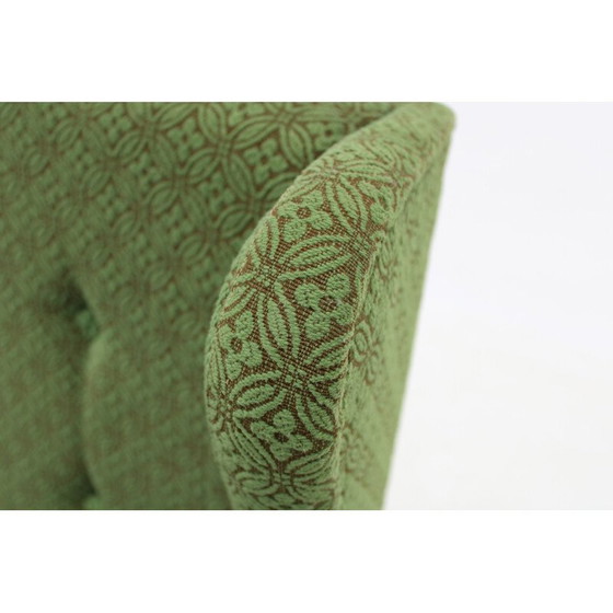 Image 1 of Fauteuil à bascule vintage brutaliste, Tchécoslovaquie 1970