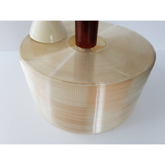 Image 1 of Lustre vintage Rotaflex en rhodoïd et plexiglas, 1960