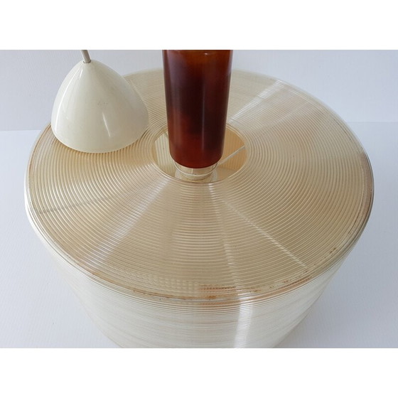 Image 1 of Lustre vintage Rotaflex en rhodoïd et plexiglas, 1960