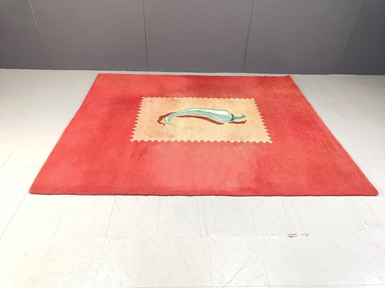 Image 1 of Grand tapis noué à la main, 1990S