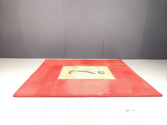 Image 1 of Grand tapis noué à la main, 1990S