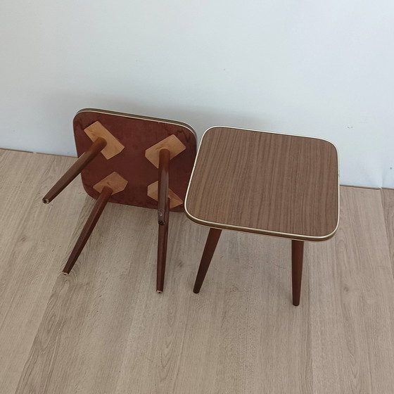 Image 1 of Deux tables à plantes des années 50