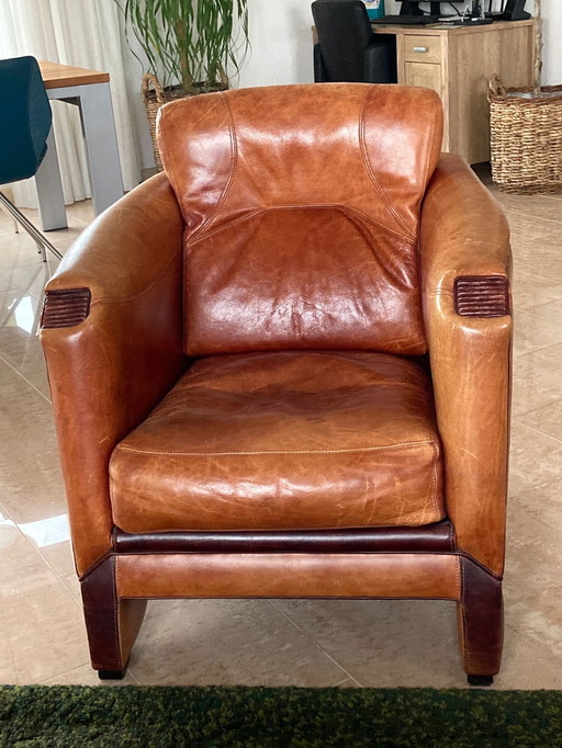 Fauteuil en peau de mouton Jan Frantzen