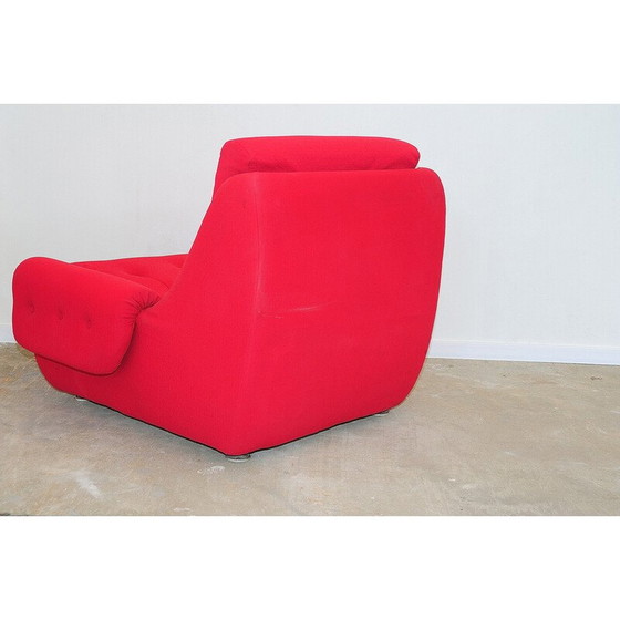 Image 1 of Paire de fauteuils vintage en mousse et polystyrène pour Jitona, Tchécoslovaquie, 1970
