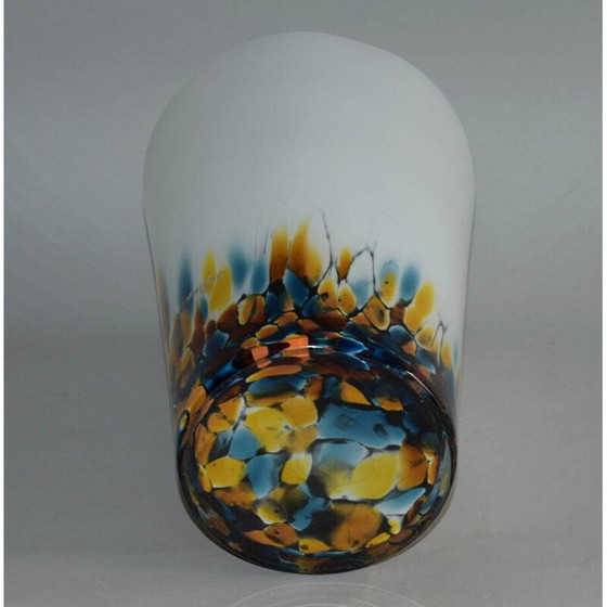 Image 1 of Vase vintage en verre d'art par Jozefina Krosno, Pologne 1980