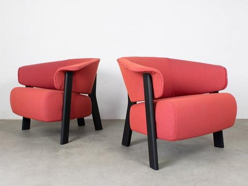 2X Cassina Fauteuil à dos d'âne Design Patricia Urquiola