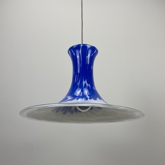 Image 1 of Lampe à suspension Mandarin Par Michael Bang Pour Holmegaard 1980