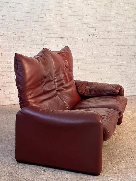 Image 1 of Cassina Maralunga 2-Seater Sofa By Vico Magistretti