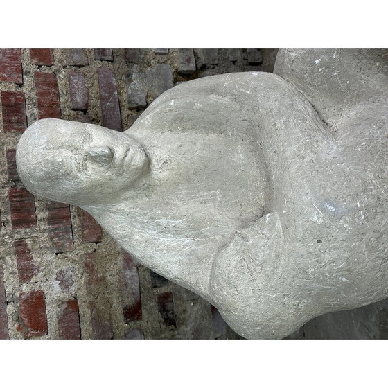 Image 1 of Sculpture en plâtre vintage de Dragoljub Milosevic, 1970