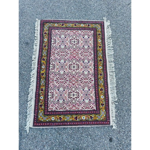 Tapis vintage en laine tissé à la main