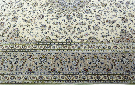 Image 1 of Tapis d'Orient Keshan liège noué à la main - 400 X 301 cm