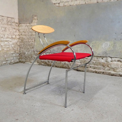 Fauteuil vintage Notorious par Massimo Iosa Ghini pour Moroso, Italie 1988