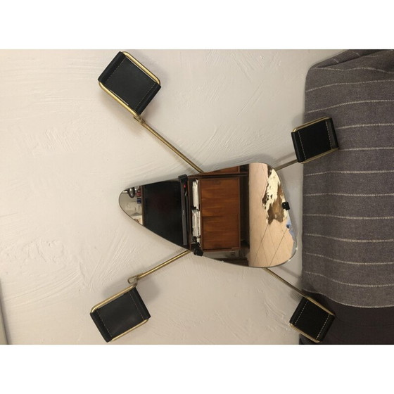 Image 1 of Porte-manteau vintage avec miroir, 1950