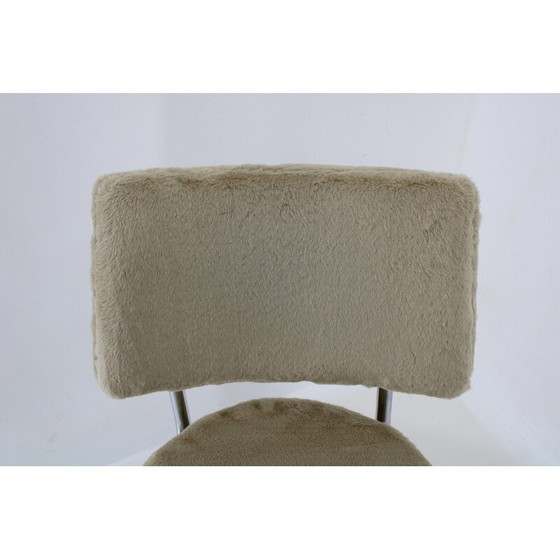Image 1 of Ensemble de 4 chaises de bar vintage, Tchécoslovaquie 1960