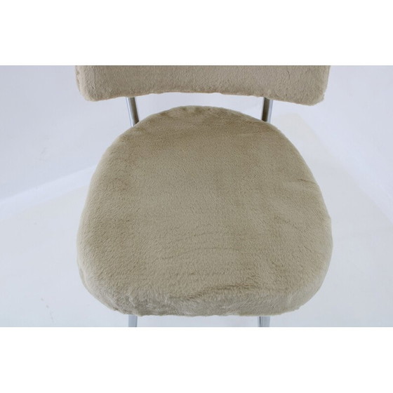 Image 1 of Ensemble de 4 chaises de bar vintage, Tchécoslovaquie 1960