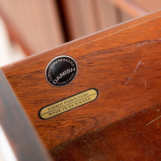 Image 1 of Buffet vintage en palissandre de Rio par Helga Sibast pour Sibast Furniture, Danemark 1970