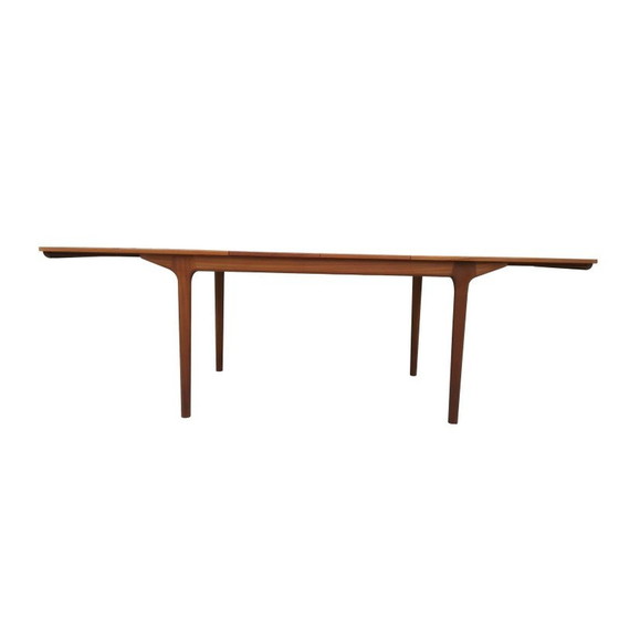 Image 1 of Table de salle à manger extensible en teck par Tom Robertson pour Mcintosh, 1960