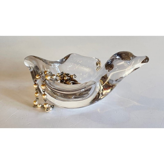Image 1 of Pochette vide en cristal hirondelle vintage