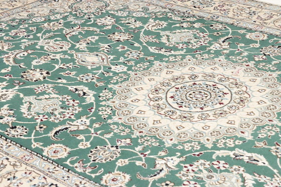 Image 1 of Elégant tapis persan noué à la main Naïn 9 Lah/Signiert - Size. 250 X 154 Cm -No.416191-01