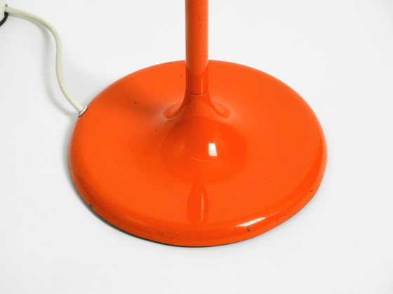 Image 1 of Original 1960S Orange Floor Lamp In Space Age Design By Kaiser Leuchten