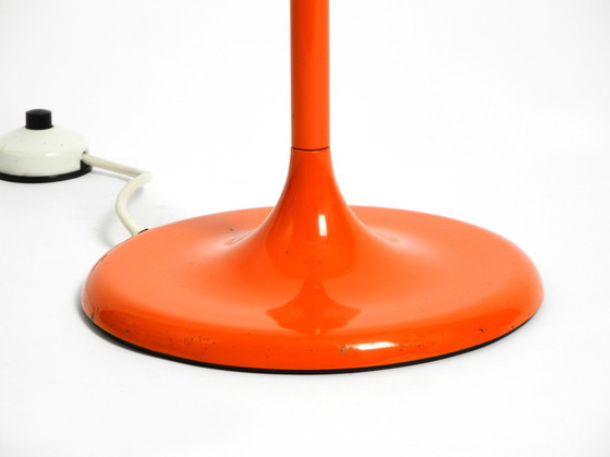 Image 1 of Original 1960S Orange Floor Lamp In Space Age Design By Kaiser Leuchten