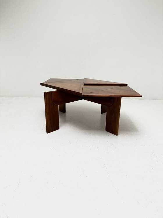 Image 1 of Table de salle à manger extensible De Silvio Coppola Pour Bernini, Années 1960