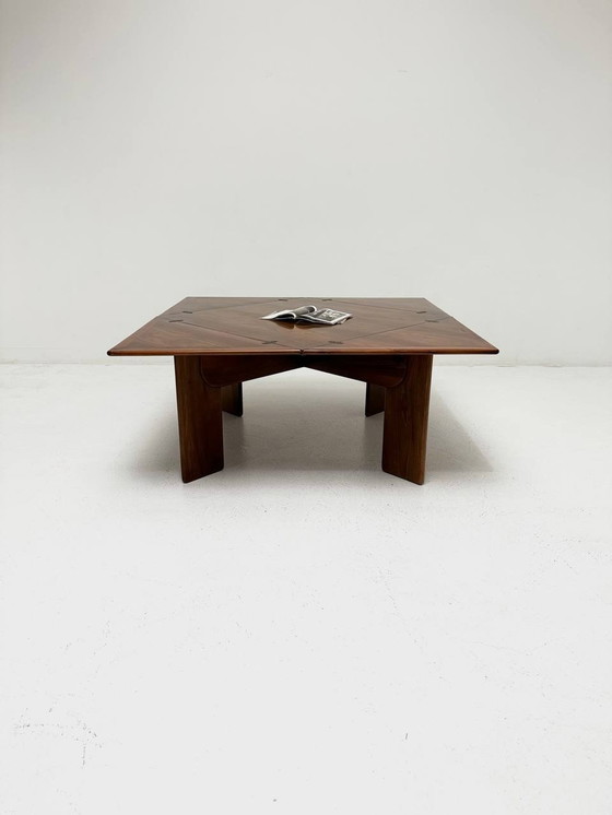 Image 1 of Table de salle à manger extensible De Silvio Coppola Pour Bernini, Années 1960