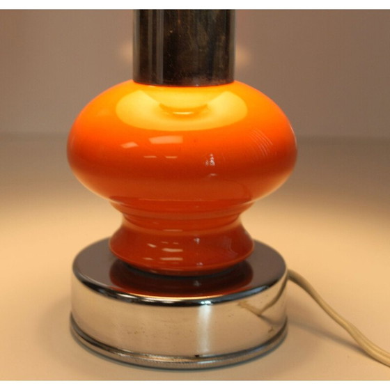 Image 1 of Lampe vintage en céramique et chrome par Doria Leuchten, Allemagne 1970