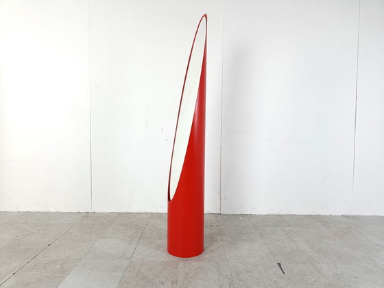 Image 1 of Miroir de sol vintage, 1970S