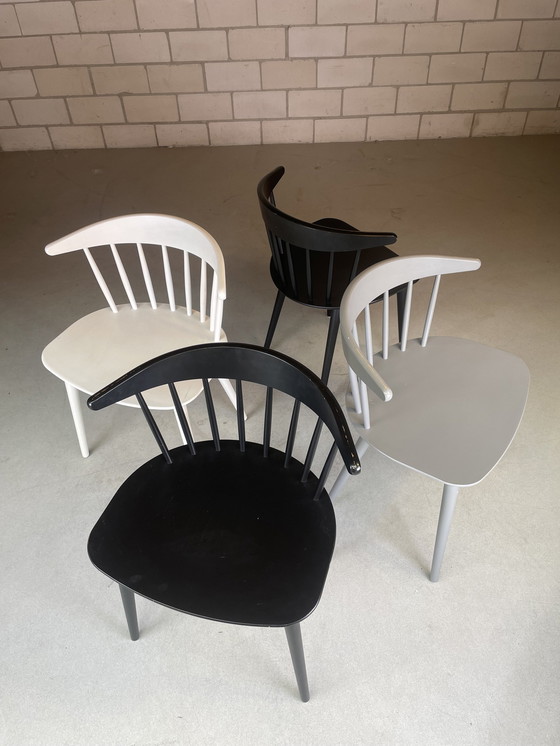 Image 1 of 4X Foin J104 Noir/Gris/Blanc