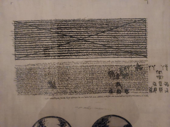 Image 1 of Gravure Aad Van Houwelingen - Notes sur deux cercles