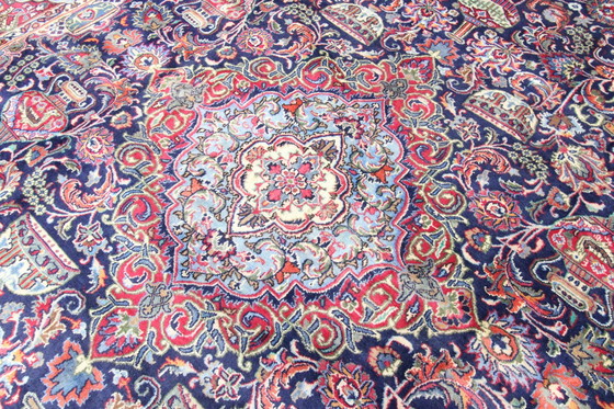 Image 1 of Tapis persan original noué à la main Kashmar Fin 383 X 295 cm Top condition