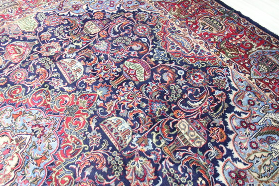 Image 1 of Tapis persan original noué à la main Kashmar Fin 383 X 295 cm Top condition