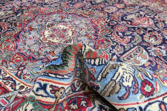 Image 1 of Tapis persan original noué à la main Kashmar Fin 383 X 295 cm Top condition